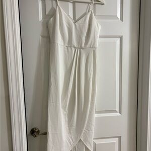 Lulu’s White Bridal Dress